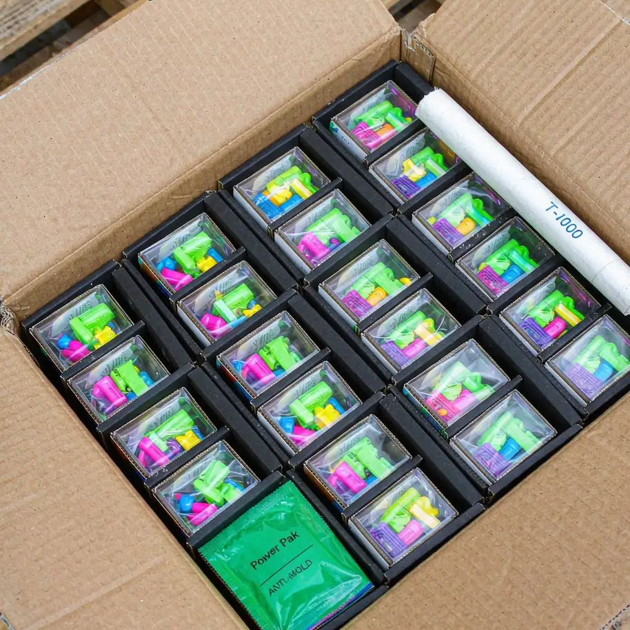 澄海玩具出口装箱 Power Pak+T-1000 防潮配置
