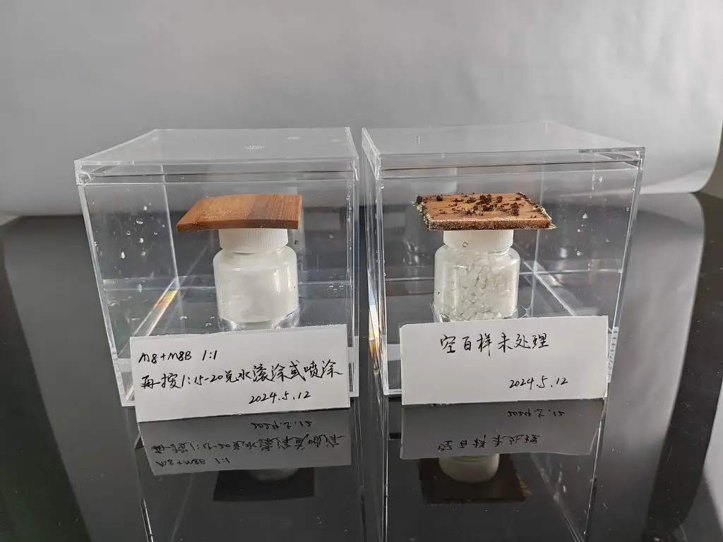 吉他竹木乐器防霉实验对比